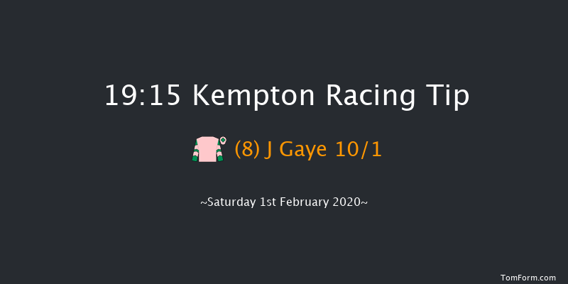 Kempton 19:15 Handicap (Class 5) 12f Wed 29th Jan 2020