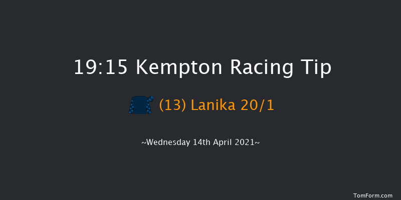 Wise Betting At racingtv.com Handicap Kempton 19:15 Handicap (Class 6) 8f Fri 9th Apr 2021