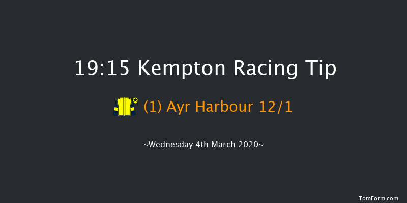 'Road To The Kentucky Derby' Conditions Stakes (Plus 10) Kempton 19:15 Stakes (Class 2) 8f Wed 26th Feb 2020