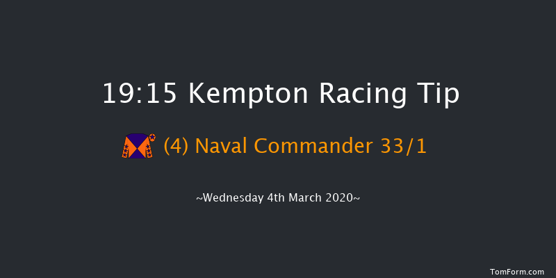 'Road To The Kentucky Derby' Conditions Stakes (Plus 10) Kempton 19:15 Stakes (Class 2) 8f Wed 26th Feb 2020