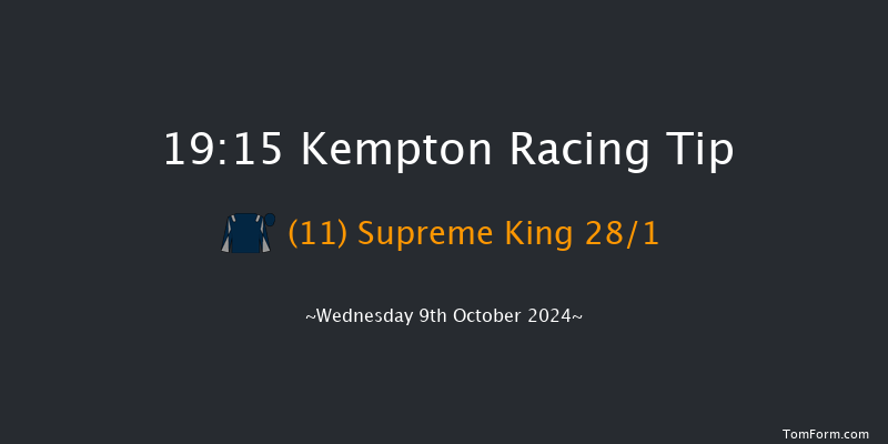 Kempton  19:15 Handicap (Class 4) 7f  Wed 2nd Oct 2024