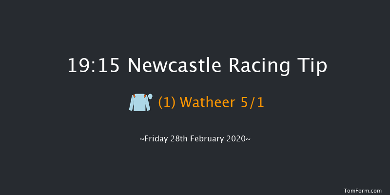 Bombardier Golden Beer Handicap Newcastle 19:15 Handicap (Class 7) 8f Thu 27th Feb 2020