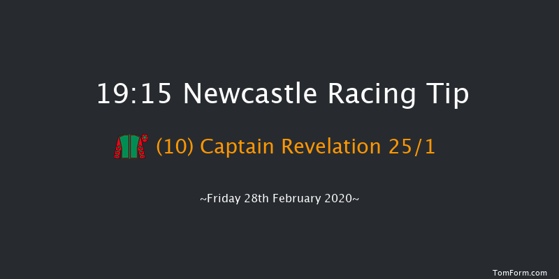 Bombardier Golden Beer Handicap Newcastle 19:15 Handicap (Class 7) 8f Thu 27th Feb 2020