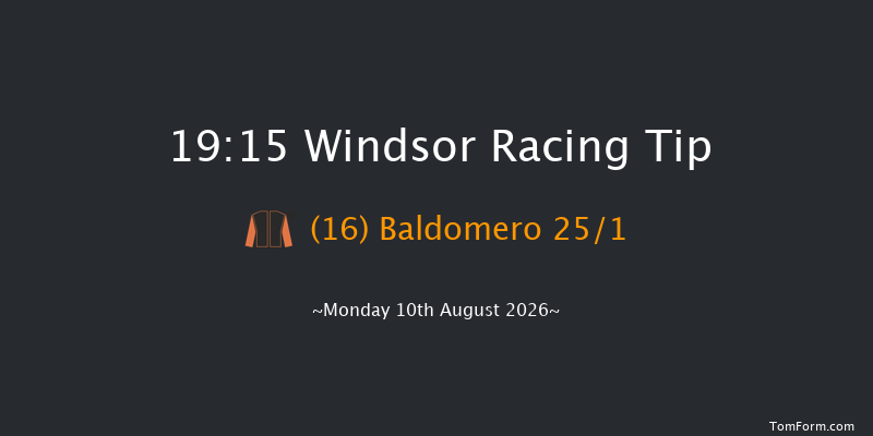 Windsor 19-15 (Class 2) 6f Mon 3rd Aug 2026