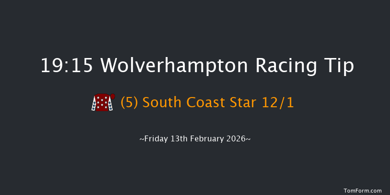 Wolverhampton 19-15 (Class 6) 7f Mon 9th Feb 2026