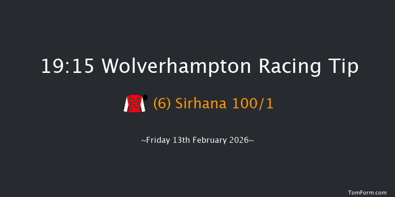 Wolverhampton 19-15 (Class 6) 7f Mon 9th Feb 2026