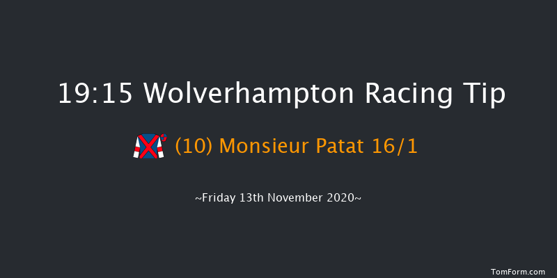 Bombardier British-Hopped Amber Beer Handicap (Div 2) Wolverhampton 19:15 Handicap (Class 5) 7f Mon 2nd Nov 2020