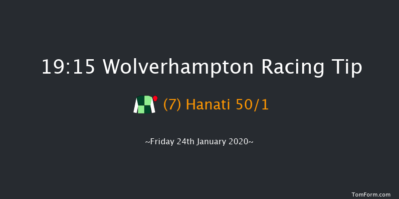 Wolverhampton 19:15 Handicap (Class 6) 7f Mon 20th Jan 2020