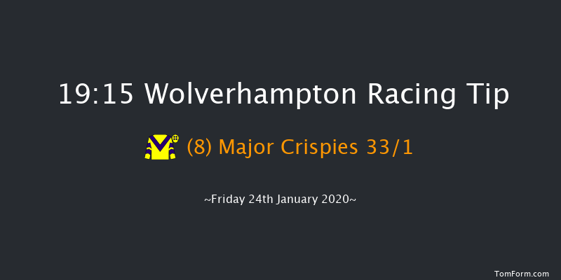 Wolverhampton 19:15 Handicap (Class 6) 7f Mon 20th Jan 2020