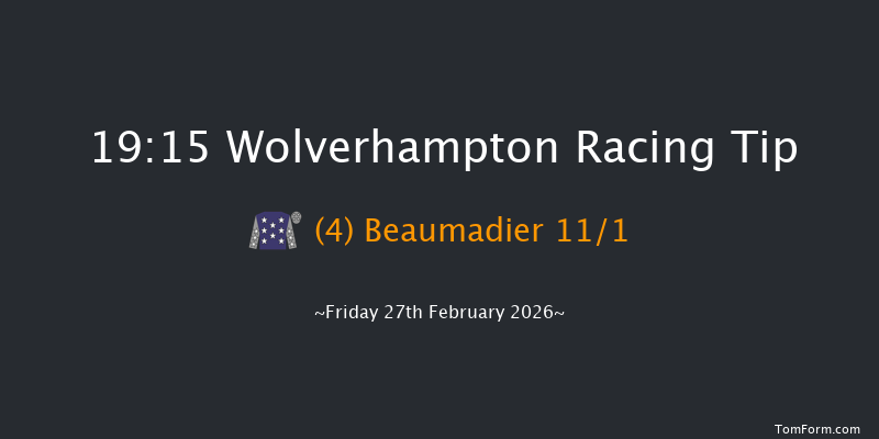 Wolverhampton 19-15 (Class 5) 5f Mon 23rd Feb 2026