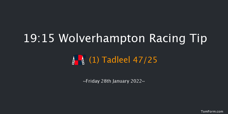 Wolverhampton 19:15 Handicap (Class 4) 7f Mon 24th Jan 2022