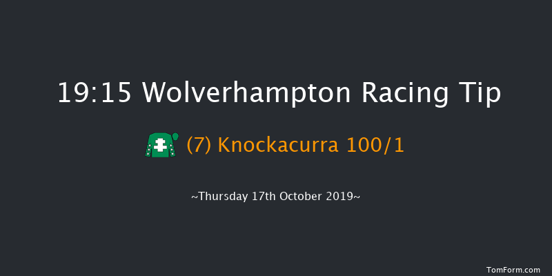 Wolverhampton 19:15 Stakes (Class 4) 6f Mon 14th Oct 2019