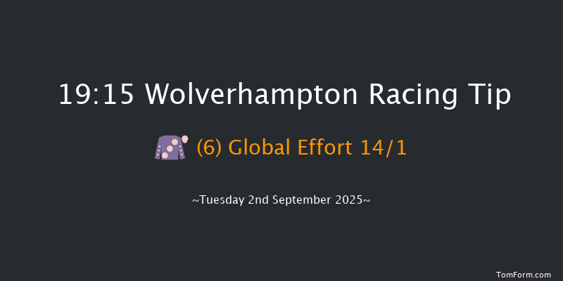 Wolverhampton 19-15 (Class 6) 5f Tue 19th Aug 2025