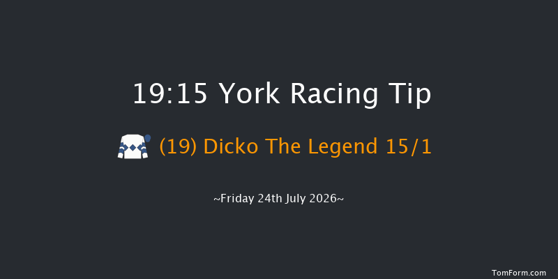 York 19-15 (Class 4) 6f Sun 12th Jul 2026