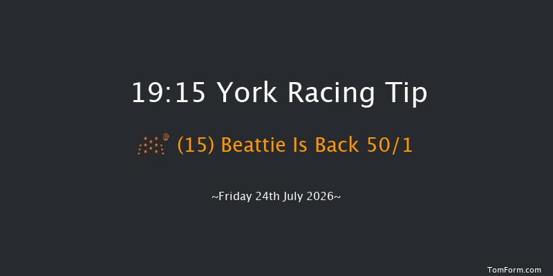 York 19-15 (Class 4) 6f Sun 12th Jul 2026
