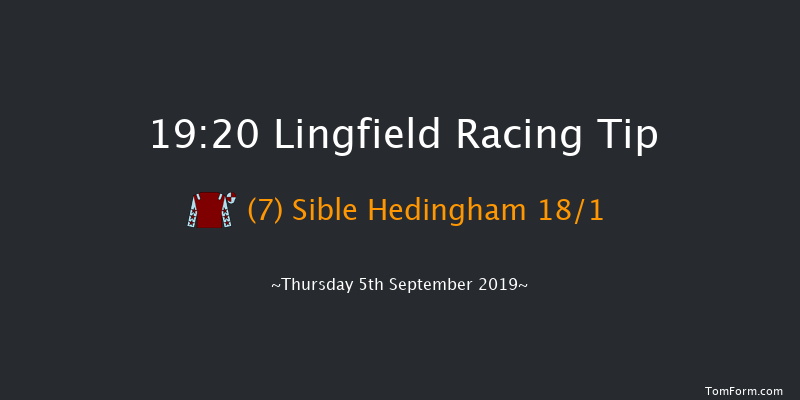 Lingfield 19:20 Maiden (Class 5) 12f Sat 31st Aug 2019