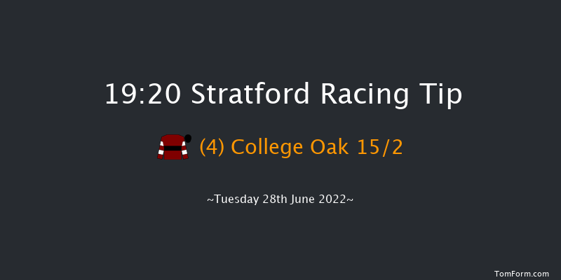 Stratford 19:20 Handicap Hurdle (Class 4) 22f Tue 14th Jun 2022
