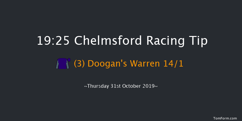 Chelmsford 19:25 Stakes (Class 6) 8f Sat 26th Oct 2019