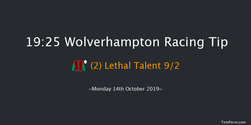 Wolverhampton 19:25 Stakes (Class 6) 7f Sat 12th Oct 2019