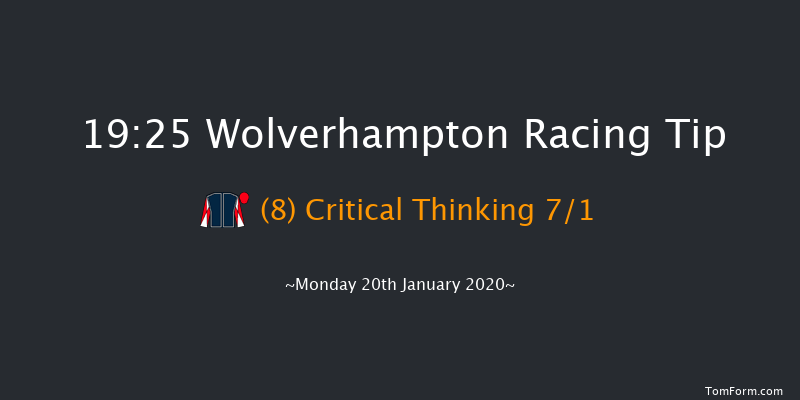 Wolverhampton 19:25 Handicap (Class 6) 9f Sun 19th Jan 2020