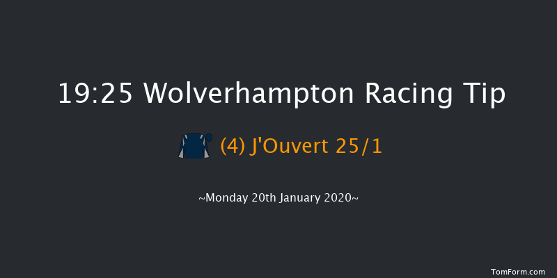 Wolverhampton 19:25 Handicap (Class 6) 9f Sun 19th Jan 2020