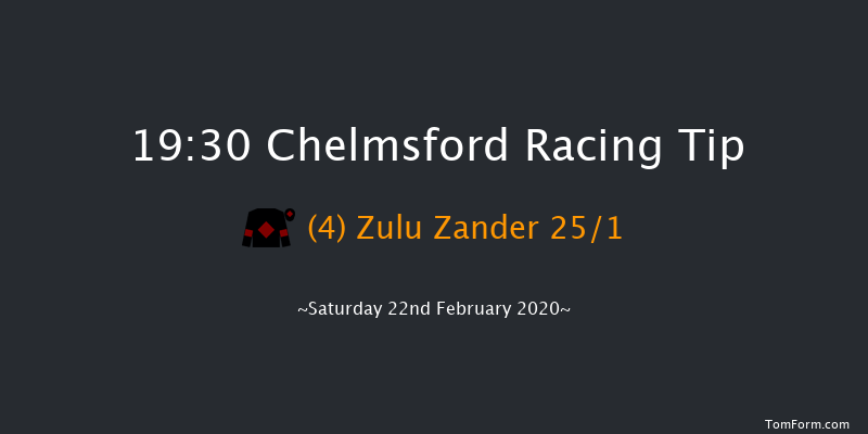 Tote.co.uk Handicap Chelmsford 19:30 Handicap (Class 4) 6f Thu 20th Feb 2020