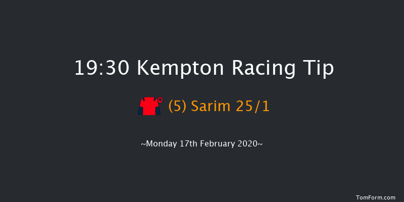 32Red Handicap Kempton 19:30 Handicap (Class 4) 16f Sun 16th Feb 2020