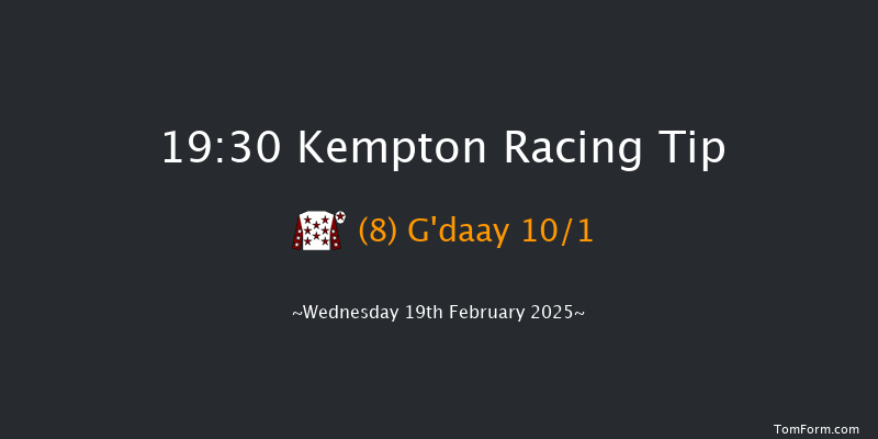 Kempton  19:30 Handicap (Class 4) 6f Wed 12th Feb 2025
