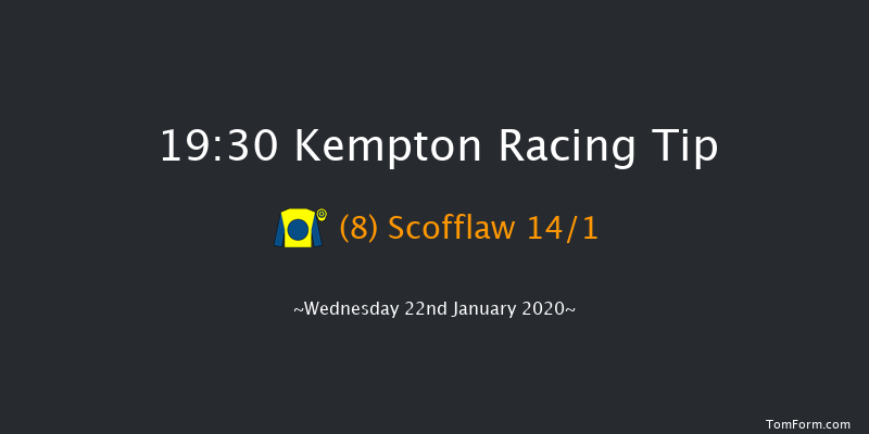 Kempton 19:30 Handicap (Class 4) 8f Mon 20th Jan 2020
