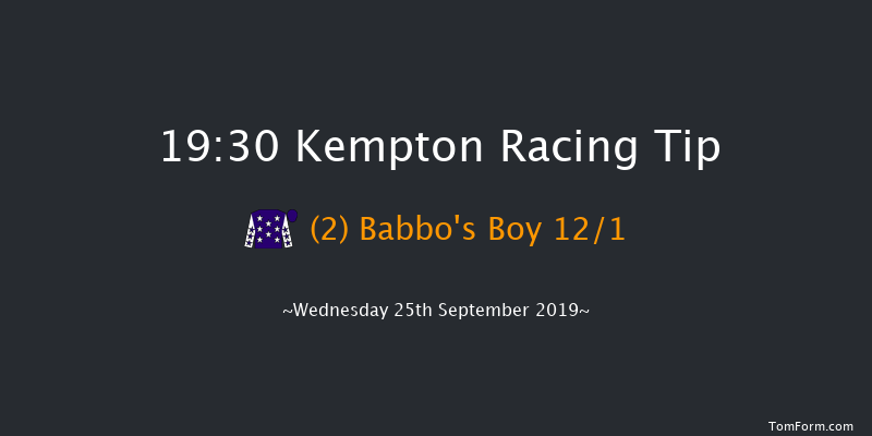 Kempton 19:30 Handicap (Class 3) 11f Mon 23rd Sep 2019