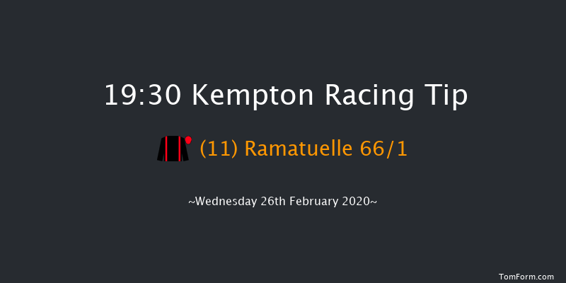 Wise Betting At racingtv.com Handicap Kempton 19:30 Handicap (Class 6) 11f Sat 22nd Feb 2020