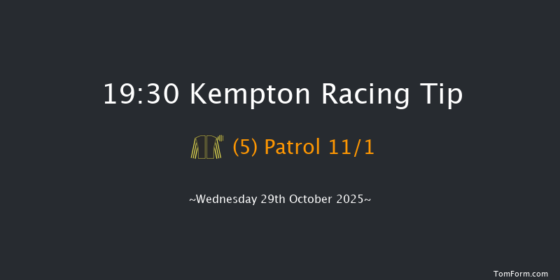 Kempton 19-30 (Class 4) 11f Wed 22nd Oct 2025