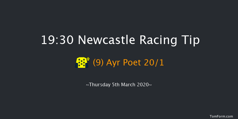 Bombardier British Hopped Amber Beer Handicap (Div 2) Newcastle 19:30 Handicap (Class 6) 8f Tue 3rd Mar 2020