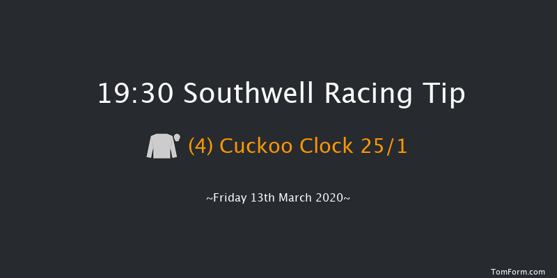 Bombardier British Hopped Amber Beer Maiden Stakes Southwell 19:30 Maiden (Class 5) 7f Tue 10th Mar 2020