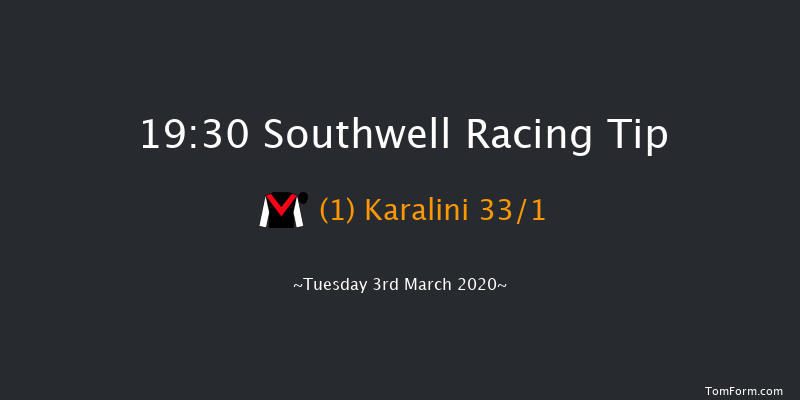 Heed Your Hunch At Betway Handicap Southwell 19:30 Handicap (Class 6) 6f Sat 29th Feb 2020
