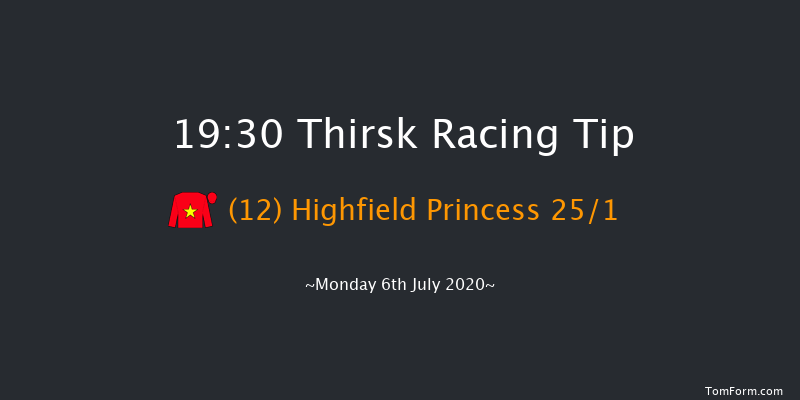 British Stallion Studs EBF Novice Stakes (Div 2) Thirsk 19:30 Stakes (Class 5) 8f Mon 29th Jun 2020