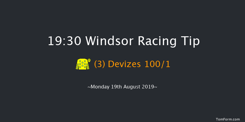 Windsor 19:30 Stakes (Class 5) 10f Mon 12th Aug 2019