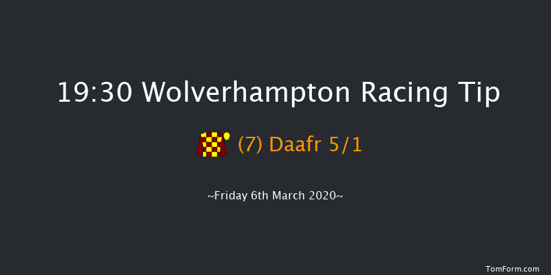 Betway Handicap Wolverhampton 19:30 Handicap (Class 6) 9.5f Mon 2nd Mar 2020