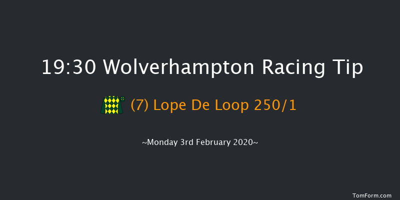 Wolverhampton 19:30 Claimer (Class 6) 9.5f Mon 27th Jan 2020