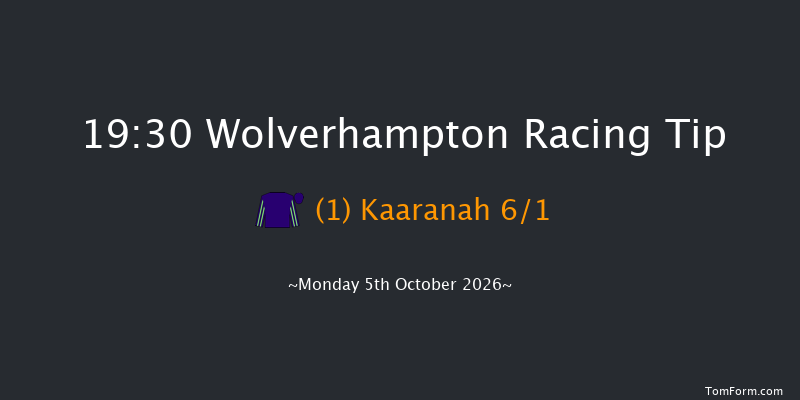 Wolverhampton 19-30 (Class 5) 9f Fri 2nd Oct 2026