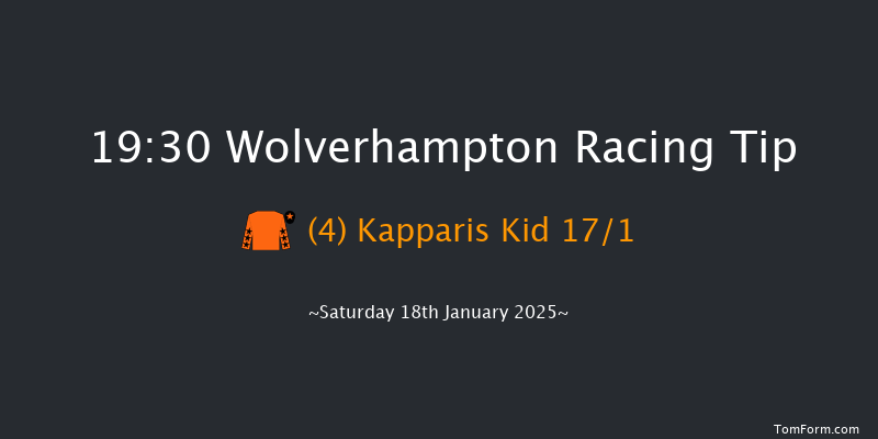 Wolverhampton  19:30 Handicap (Class 6) 6f Mon 13th Jan 2025