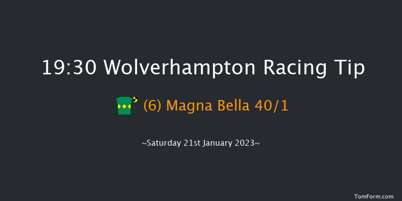 Wolverhampton 19:30 Stakes (Class 6) 6f Thu 19th Jan 2023