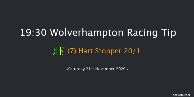 Bombardier Handicap Wolverhampton 19:30 Handicap (Class 4) 7f Mon 16th Nov 2020