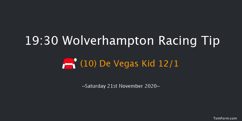Bombardier Handicap Wolverhampton 19:30 Handicap (Class 4) 7f Mon 16th Nov 2020