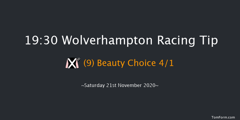 Bombardier Handicap Wolverhampton 19:30 Handicap (Class 4) 7f Mon 16th Nov 2020