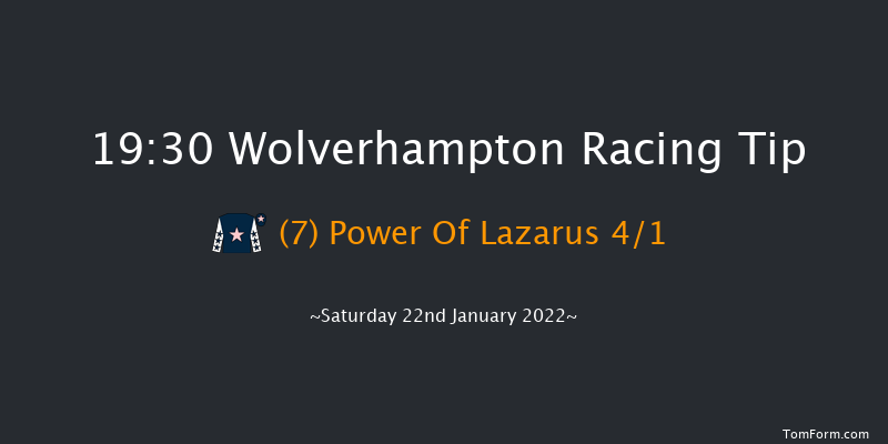 Wolverhampton 19:30 Stakes (Class 6) 6f Mon 17th Jan 2022