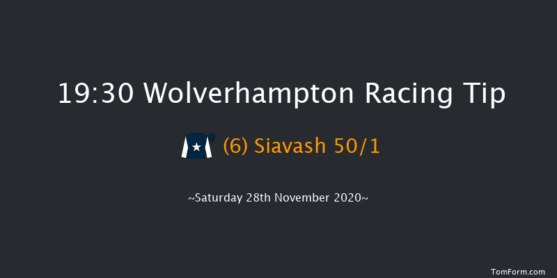 Bombardier Handicap Wolverhampton 19:30 Handicap (Class 4) 9f Tue 24th Nov 2020