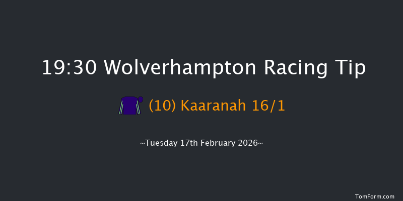 Wolverhampton 19-30 (Class 5) 8f Mon 16th Feb 2026