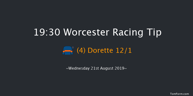 Worcester 19:30 Maiden Hurdle (Class 5) 20f Wed 14th Aug 2019