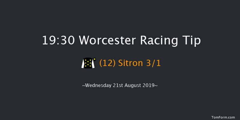 Worcester 19:30 Maiden Hurdle (Class 5) 20f Wed 14th Aug 2019